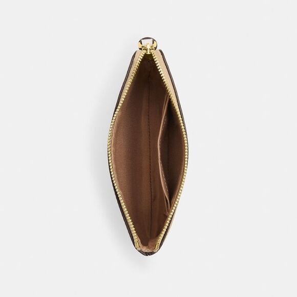 NWT Coach Outlet Corner Zip Wristlet In Signature Canvas  Floral Print - Picture 2 of 4